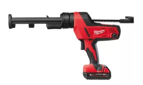 Pistolet à colle cartouche 18V avec 1 bat. 2Ah
